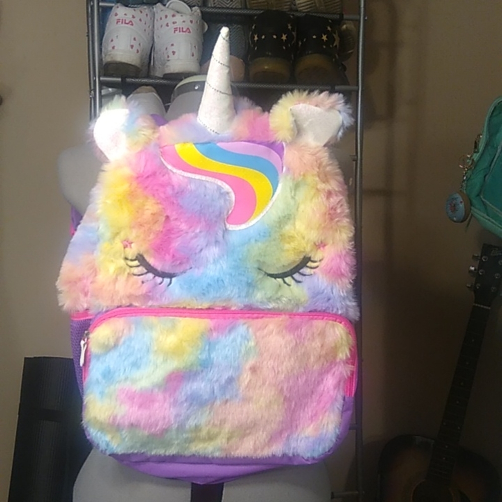 Unicorn book bag